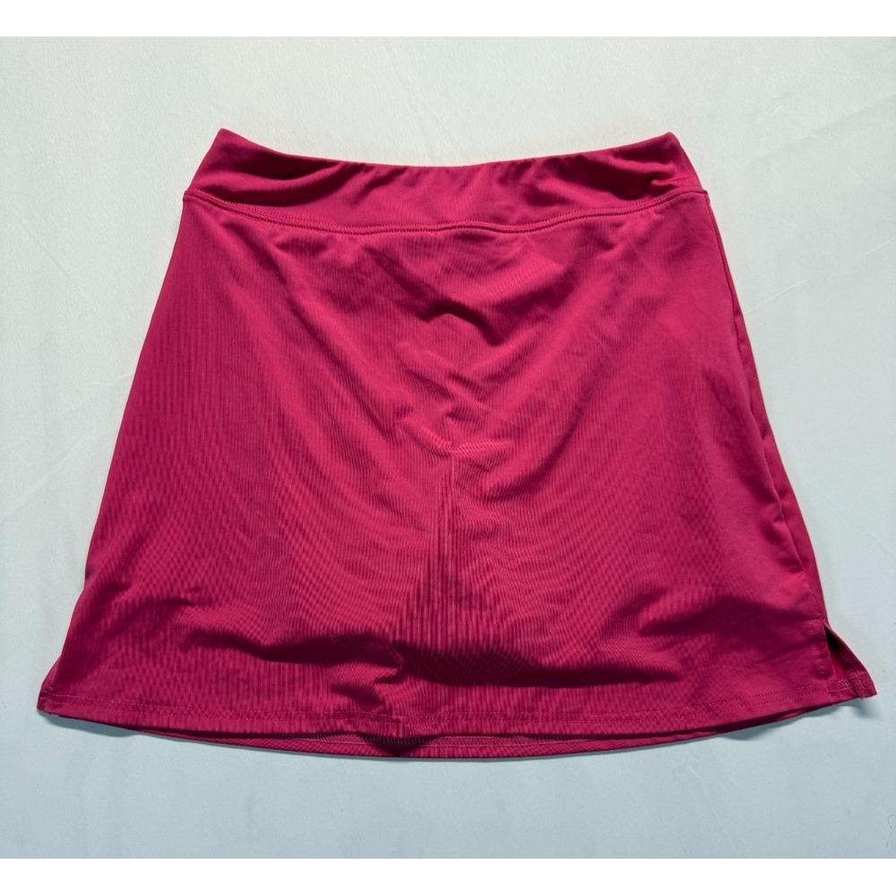 Ekouaer Tennis Skirt Skort Womens Small Pink Performance Side Slit Golf Athletic